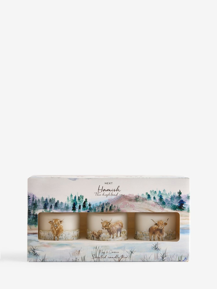 Fig & Cassis Hamish Set of 3 Candle - Image 1 of 1