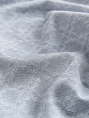 Blue Jaquard Print Long Sleeve Shirt - Image 6 of 7