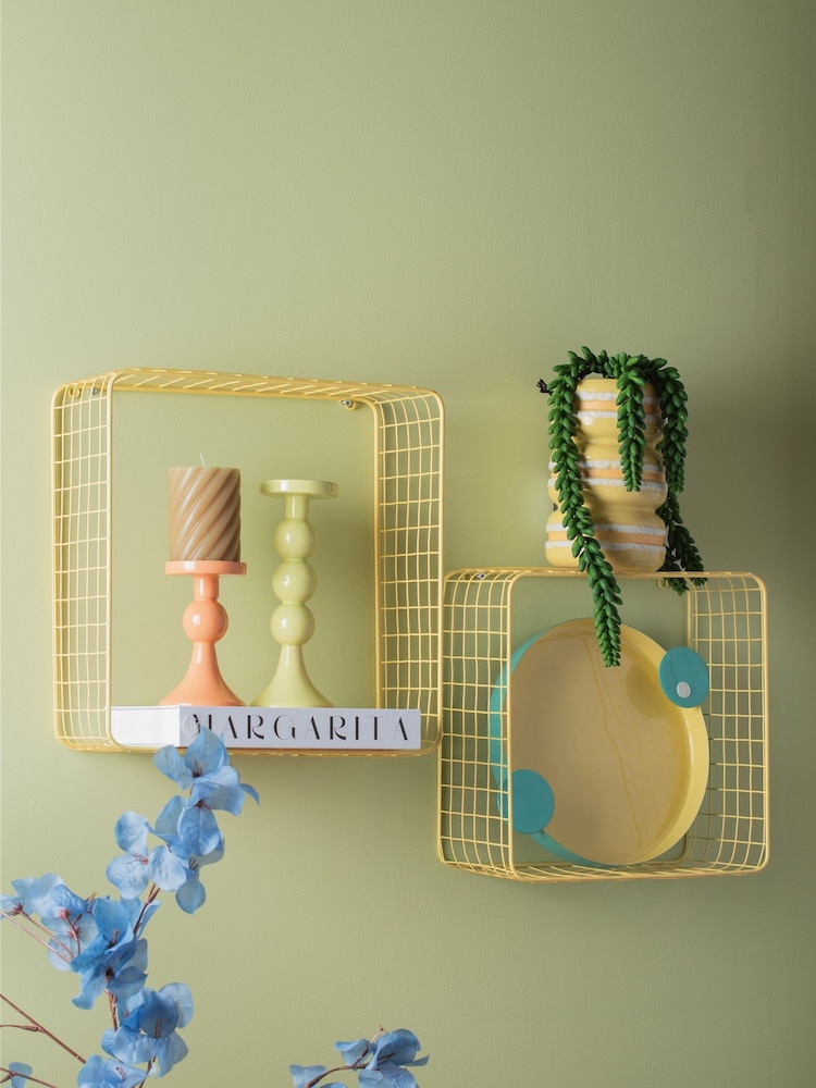 Present Time Soft Yellow Macaron Vase - Image 1 of 3 Present Time Soft Yellow Macaron Vase - Image 1 of 3