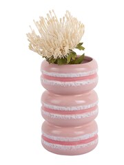 Present Time Soft Pink Macaron Vase - Image 3 of 3