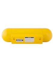 Karlsson Bright Yellow Tube Flip Wall Clock - Image 4 of 4