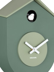 Karlsson Jungle Green Grayed Jade Grato Cuckoo Wall Clock - Image 4 of 4