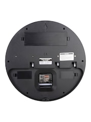 Karlsson Silver Round Flip Wall Clock - Image 4 of 5