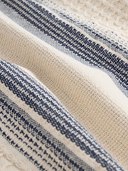 Monochrome Stripe Textured Short Sleeve Shirt - Image 8 of 8