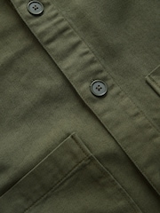 ירוק חאקי - שאקט עם כיס במכפלת - תמונה 13 מתוך 15