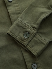 ירוק חאקי - שאקט עם כיס במכפלת - תמונה 14 מתוך 15