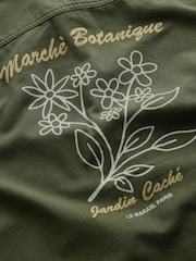 ירוק חאקי - שאקט עם כיס במכפלת - תמונה 15 מתוך 15