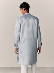 Blue Kurta Shirt - Image 4 of 8