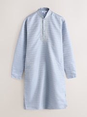 Blue Kurta Shirt - Image 6 of 8