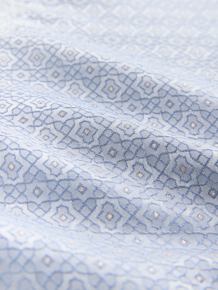 Blue Kurta Shirt - Image 8 of 8