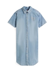 Tommy Jeans Relaxed Midi Denim Shirt Dress - Bild 5 von 5