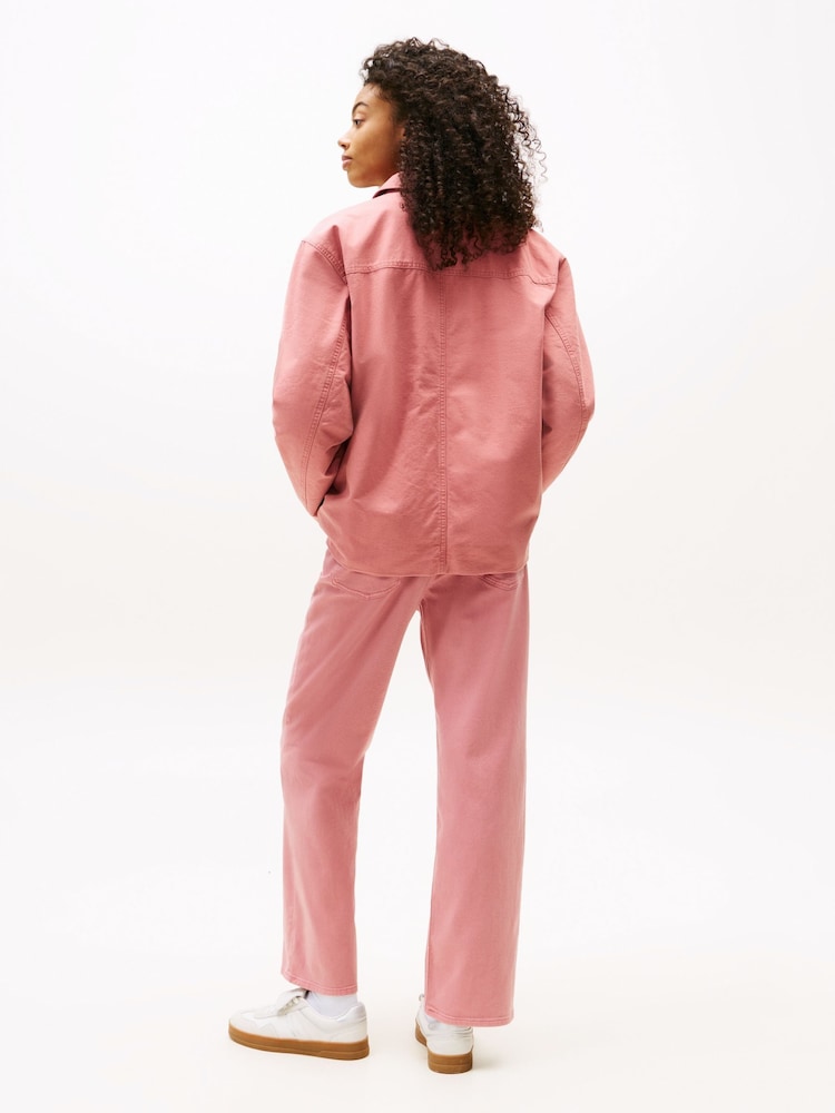 Tommy Jeans Red Badge Boxy Padded Chore Jacket - Image 2 of 4
