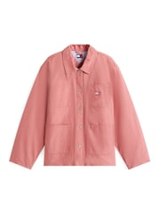 Tommy Jeans Red Badge Boxy Padded Chore Jacket - Image 4 of 4
