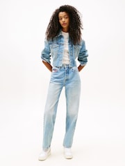 Tommy Hilfiger Blue Layla High Rise Slim Straight Jeans - Image 2 of 5