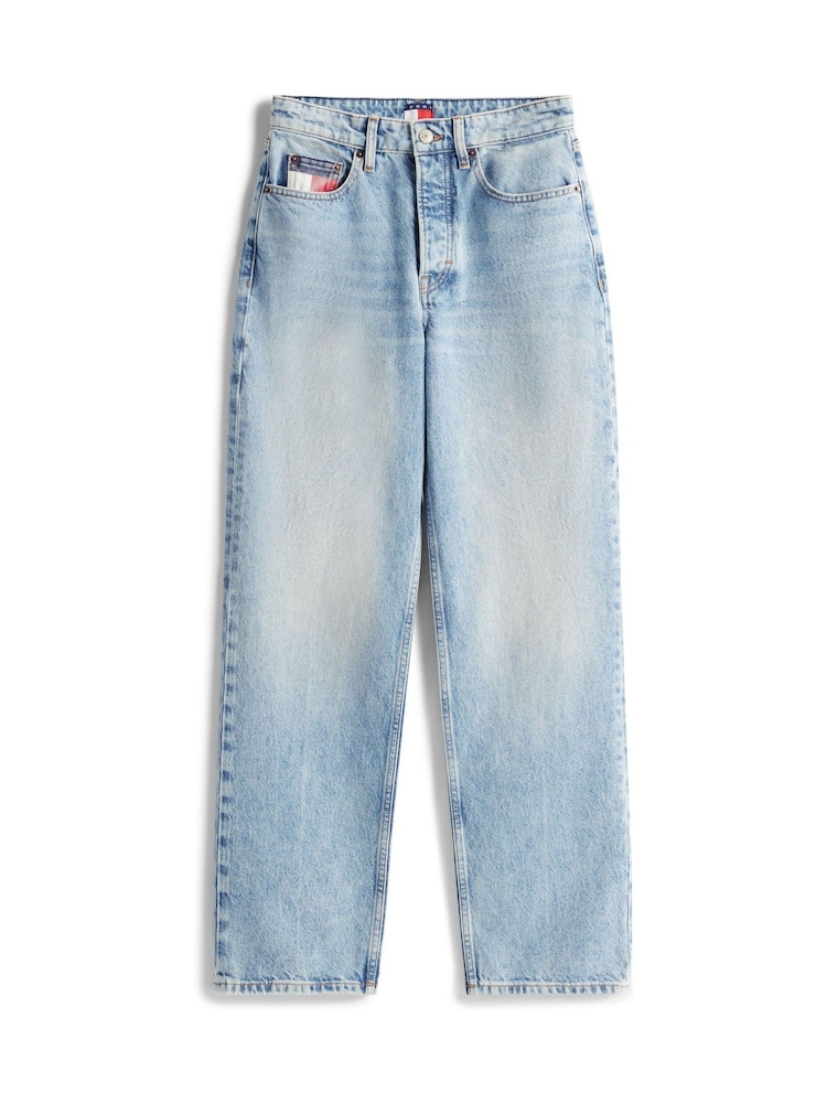 Tommy Hilfiger Blue Layla High Rise Slim Straight Jeans - Image 5 of 5