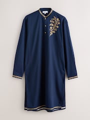 Navy Kurta - Image 6 of 8