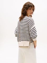 Tommy Hilfiger Brown Modern Turn Lock Cross-Body Bag - Image 5 of 5