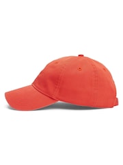 Tommy Hilfiger Red 100% Cotton Essential Flag Embroidery Baseball Cap - Image 3 of 3