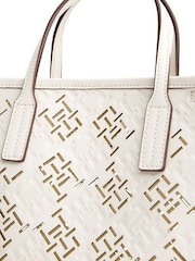 Creme - Tommy Hilfiger City TH Monogram Tote Bag - Bild 4 von 5