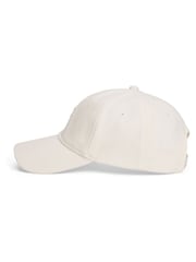 Creme - Tommy Hilfiger 100% Cotton Monogram Embroidery Baseball Cap - Imagem 3 de 3