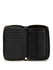 Preto - Tommy Hilfiger Monogram Flag Quilted Zip-Around Purses - Imagem 3 de 4
