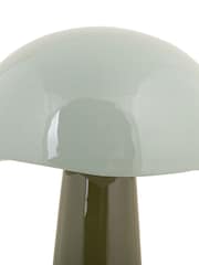 Leitmotiv Jungle Green Grayed Jade Grato Enamel Table Lamp - Image 2 of 2