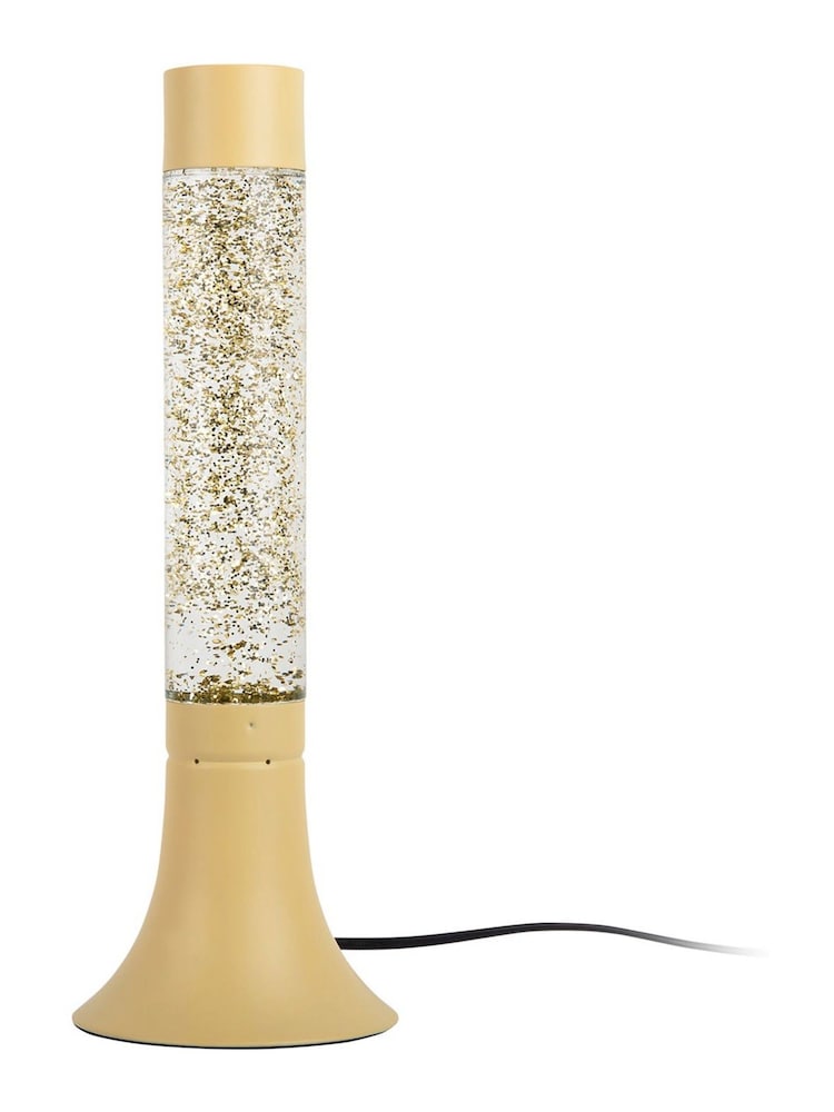 Leitmotiv Soft Yellow Astro Glitter Table Lamp - Image 3 of 3 Leitmotiv Soft Yellow Astro Glitter Table Lamp - Image 3 of 3