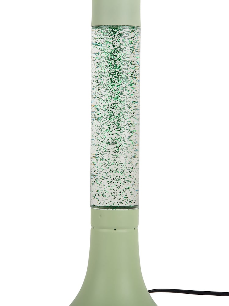 Leitmotiv Soft Green Astro Glitter Table Lamp - Image 3 of 3