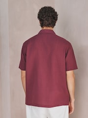 وردي - Linen Tencel Blend Short Sleeve Shirt - Image 4 of 8