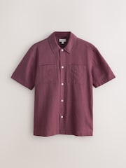وردي - Linen Tencel Blend Short Sleeve Shirt - Image 6 of 8