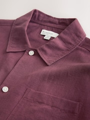 وردي - Linen Tencel Blend Short Sleeve Shirt - Image 7 of 8