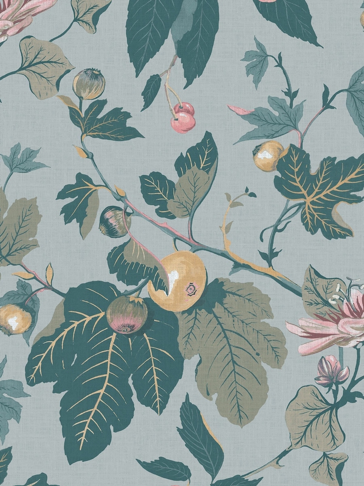 Graham & Brown Sky Blue Craftwork Trail 10M Wallpaper - Image 2 of 4
