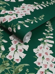 Graham & Brown Emerald Foxglove 10M Wallpaper - Image 3 of 4