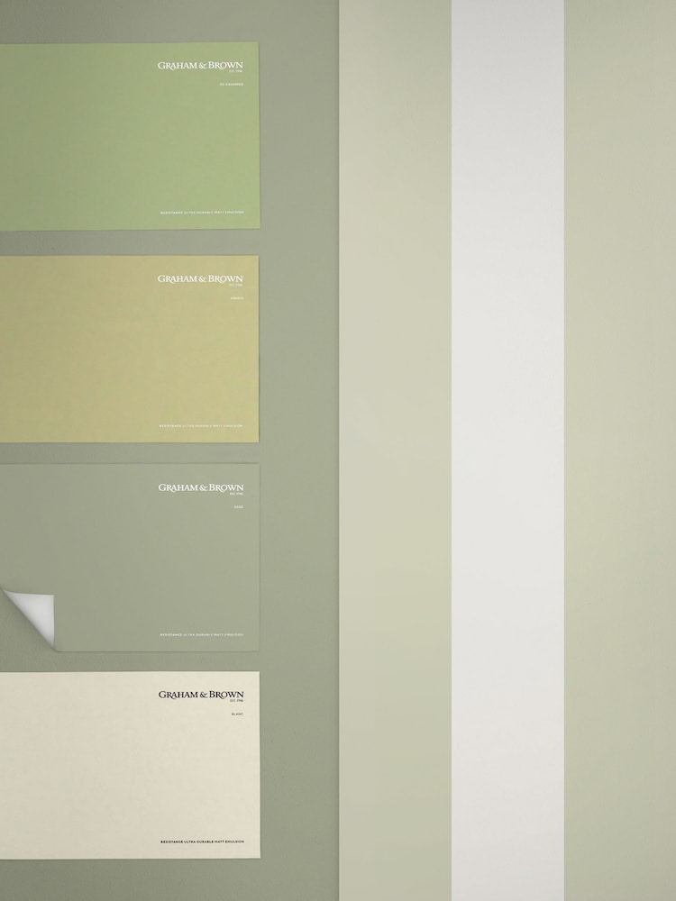 Graham & Brown Sage Quartet 10M Wallpaper - Image 4 of 4 Graham & Brown Sage Quartet 10M Wallpaper - Image 4 of 4