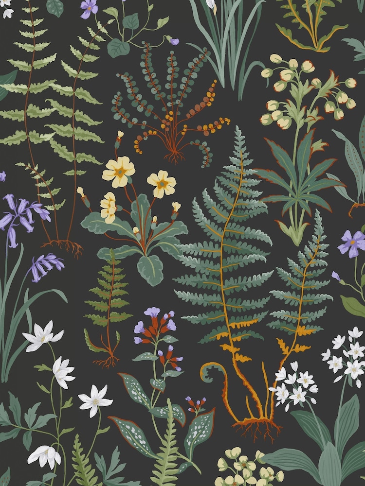 Graham & Brown Night Oshibana 10M Wallpaper - Image 2 of 4