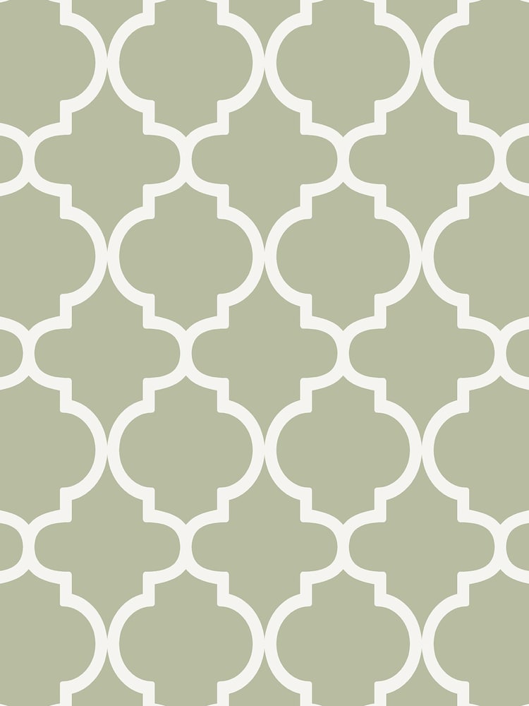 Graham & Brown Sage Trellia 10M Wallpaper - Image 2 of 4