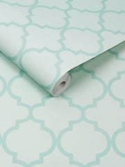 Graham & Brown Sky Trellia 10M Wallpaper - Image 2 of 4