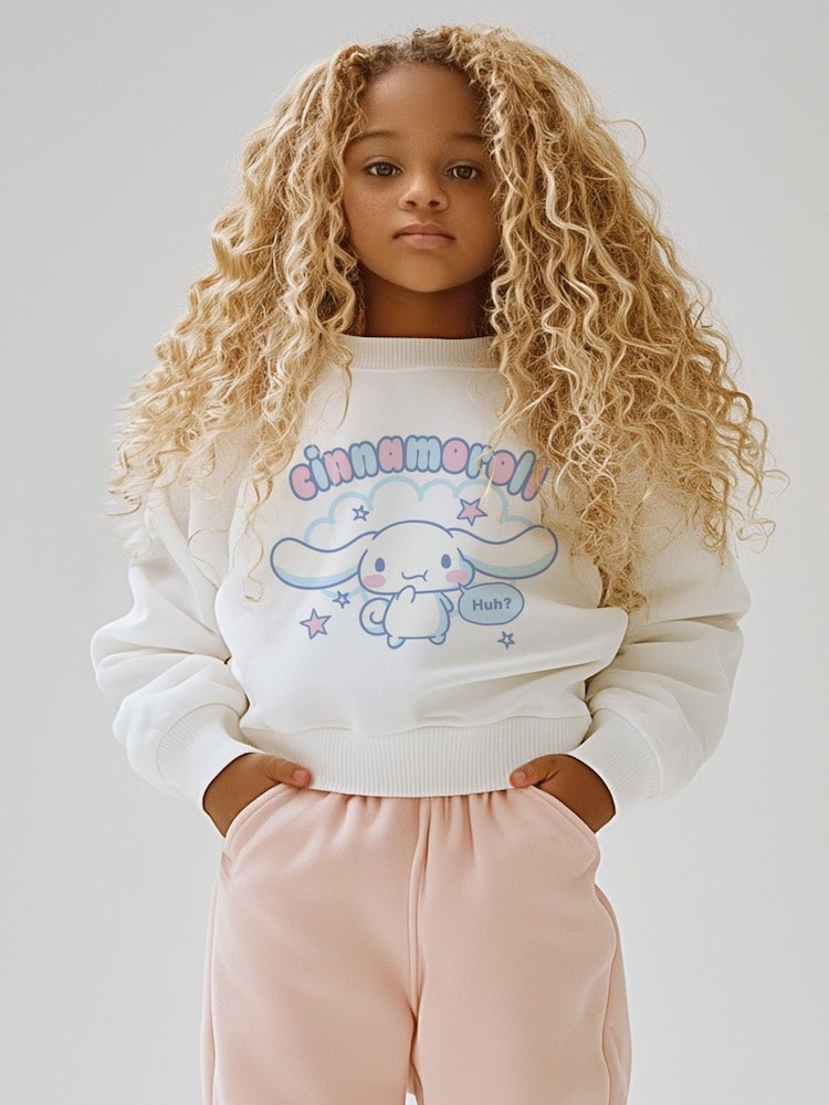 Brand Threads White Cinnamoroll Sweatshirt - Image 1 of 3