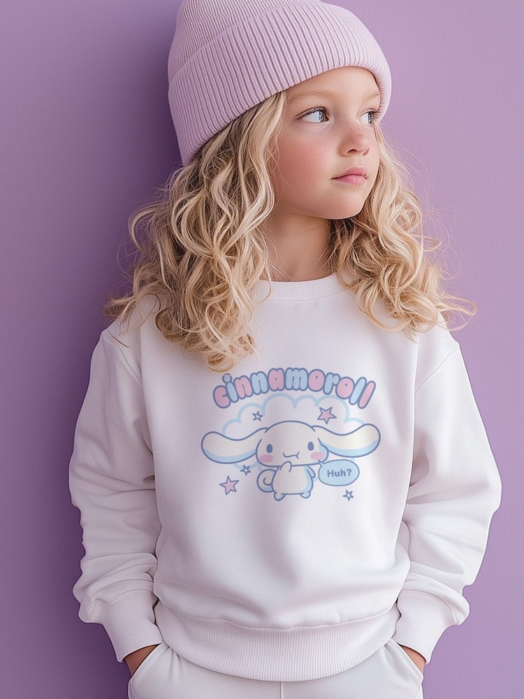 Brand Threads White Cinnamoroll Sweatshirt - Image 2 of 3