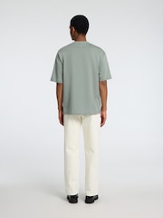 Selected Homme Green Short Sleeve Crew Neck T-Shirt - Image 3 of 4