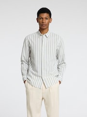 Selected Homme Green Long Sleeve Shirt - Image 1 of 4