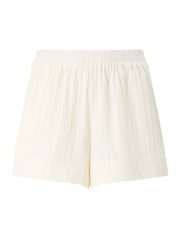 KBX White Annie Cheesecloth Shorts - Image 6 of 6