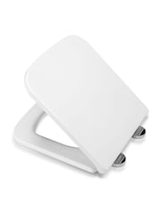 CROYDEX White Leven Square Flexi Fix Toilet Seat - Image 3 of 4