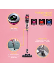 Swan Pink TV's Queen of Clean Cordless Stick Vacuum - Image 5 of 6