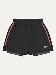 Sealskinz Mens Neatishead Quick Dry Running Black Shorts With Under Short - Imagen 1 de 2