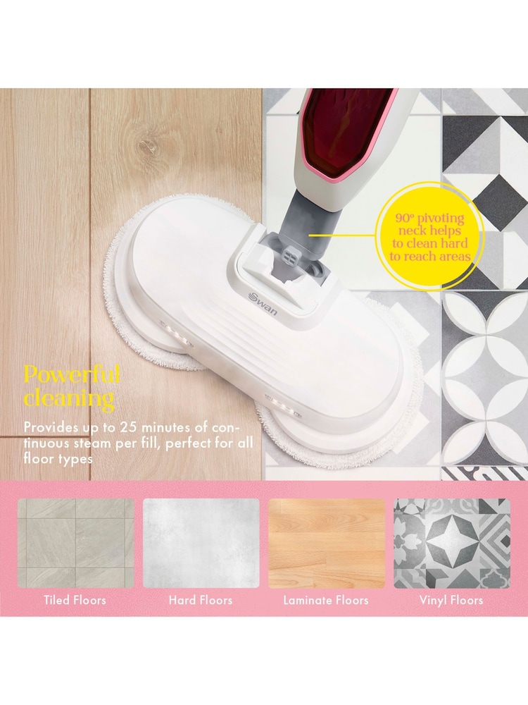 Swan Pink TVs Queen of Clean Hard Floor Cleaner and Polisher - Image 2 of 5