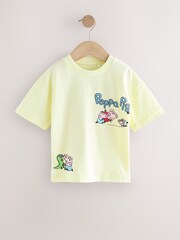 Yellow Peppa Pig Short Sleeve T-Shirt (3mths-7yrs) - Image 1 of 4