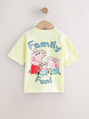 Yellow Peppa Pig Short Sleeve T-Shirt (3mths-7yrs) - Image 2 of 4