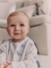 Blue Lion Top and Leggings Baby Set (0mths-2yrs) - Image 4 of 16