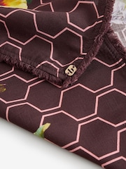 B by Ted Baker Ecru/Suklaa Geo Kukallinen -peitteet - Kuva 8 / 9